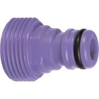 Адаптер пластмассовый, 3/4", внешняя резьба, Palisad