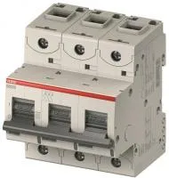 2CCS884001R0634 Автоматический выключатель ABB, S804C-C63 4P 63А (С) I cn=15кА I cu=25кА