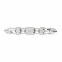 Набор бит PH2-PZ2х45 мм, двухсторонняя, сталь S2, 10 шт, Gross