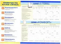 Котлы газовые напольные Сигнал Серия S-Term